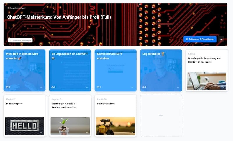 ChatGPT Kurs Anfänger bis Profi